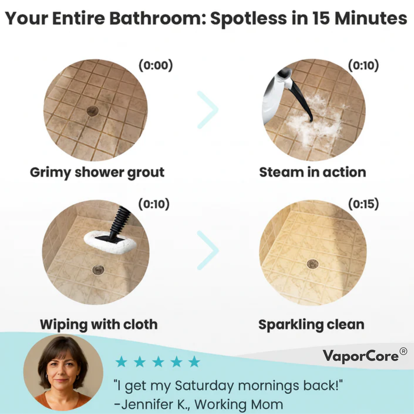 VaporCore Steam Cleaner